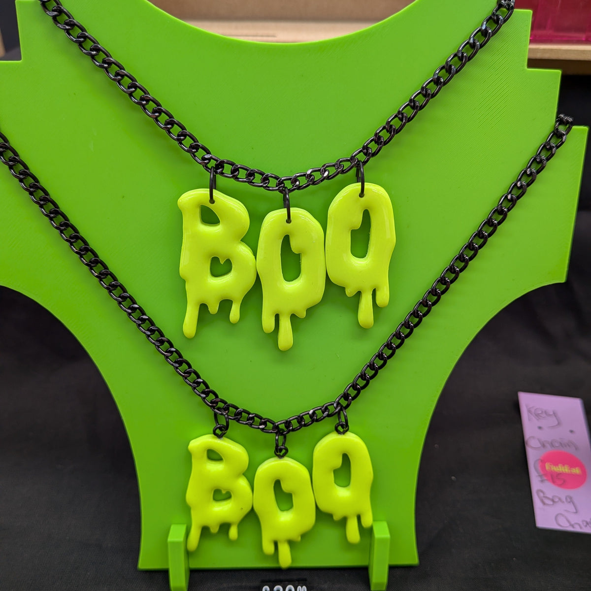 Boo necklace