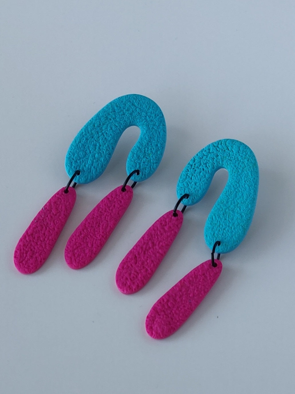 Melty Arches in Blue and Pink