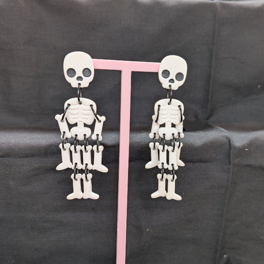 Skeleton Earrings